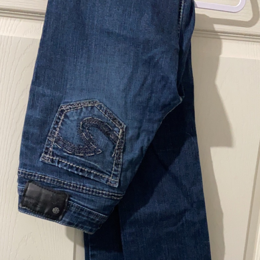 Silver jeans